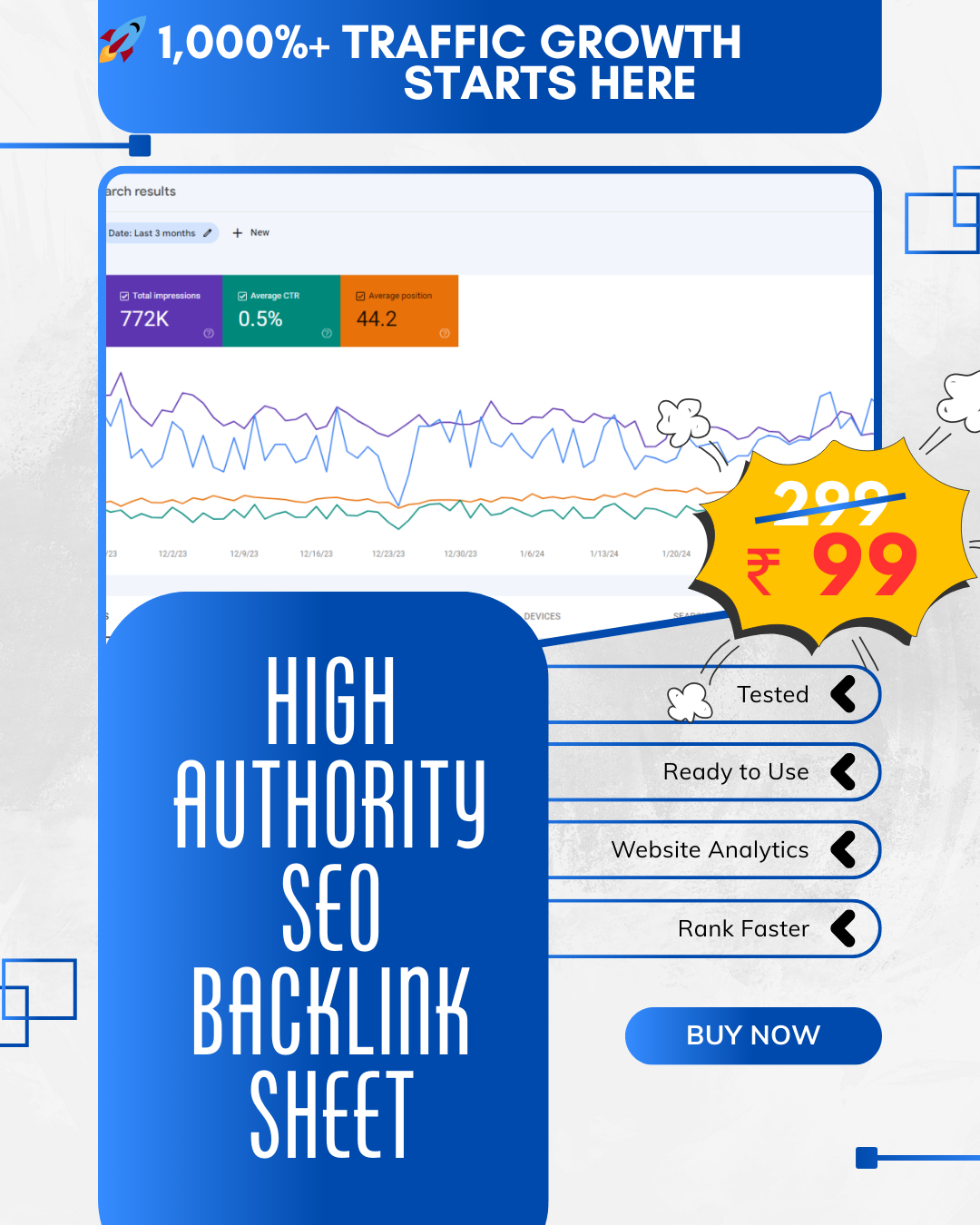 2000+ High Quality Backlinks – High DA & PA SEO Boost Package